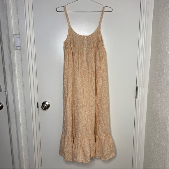 THE GREAT. Dresses The Great Sleep Tank Ruffle Sleep Dress With